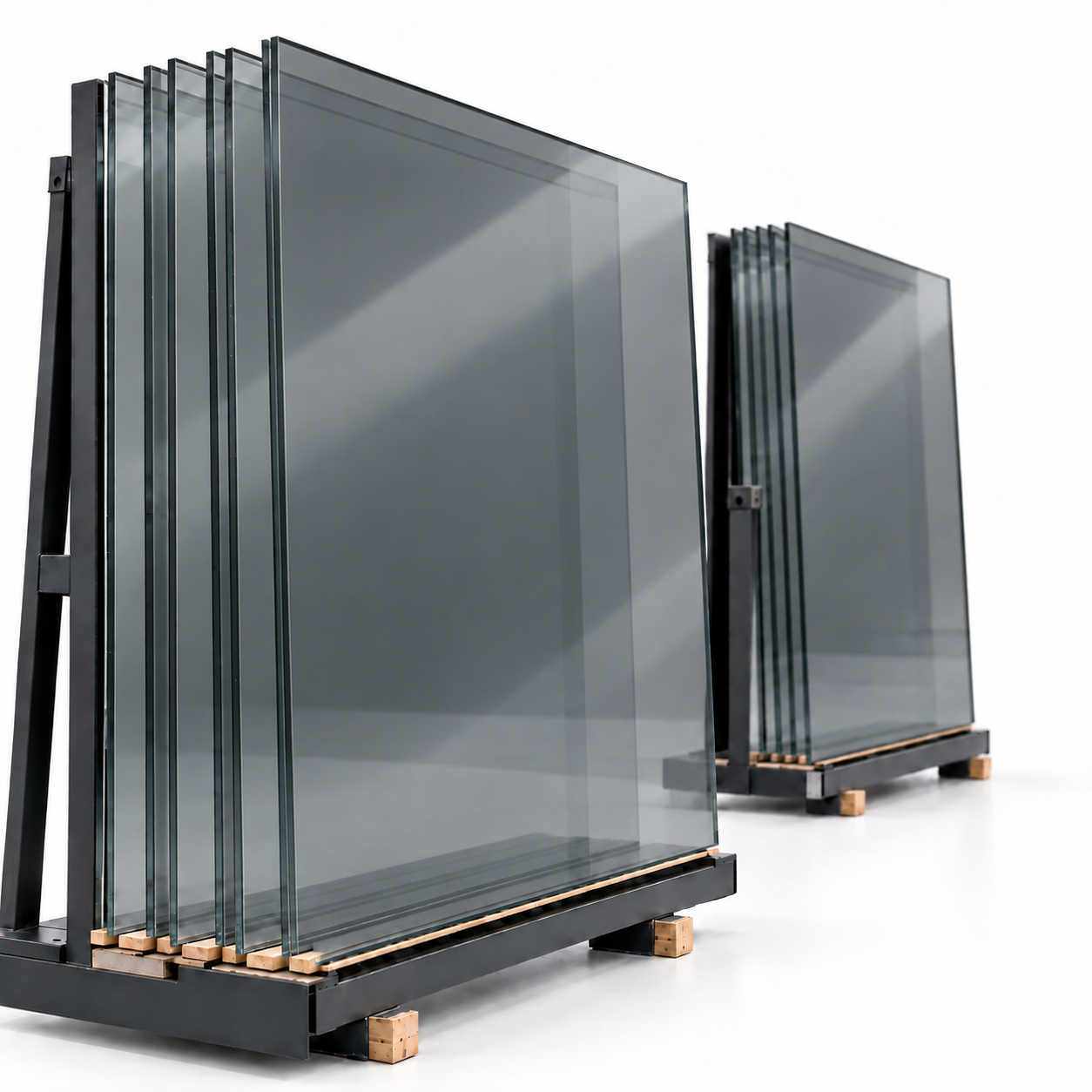 Vidrio Laminado 4+4 Gris Oscuro