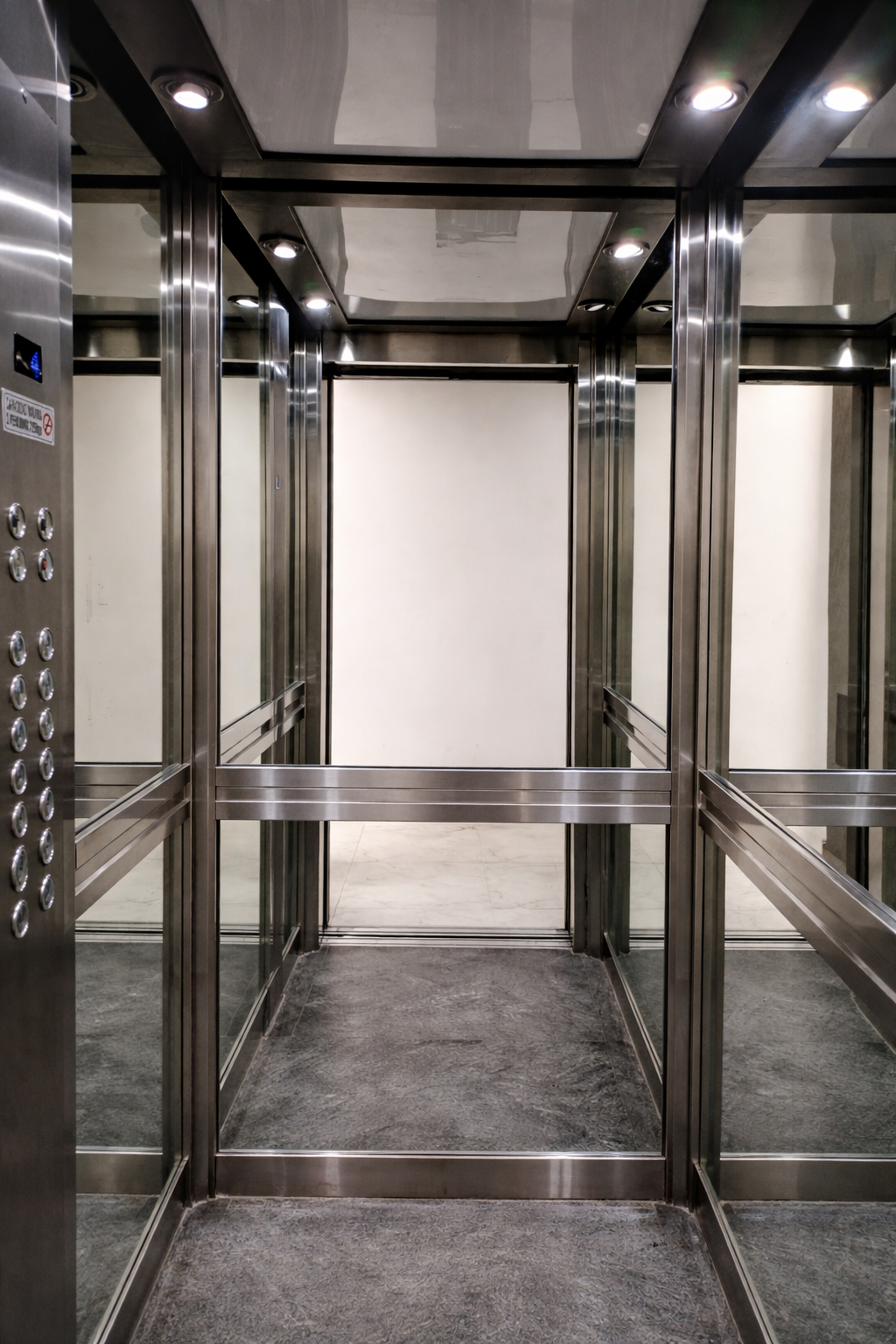 Espejos para cabinas de ascensores