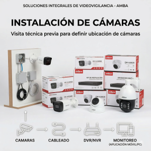 Instalación y configuración de cámaras de seguridad