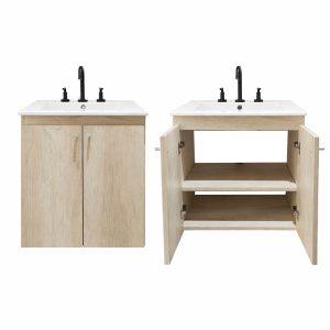 Vanitory Colgante con bacha de loza