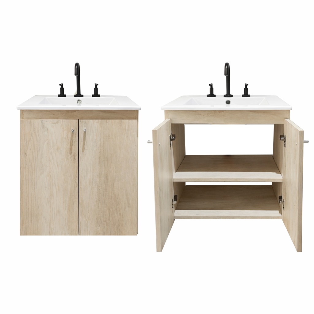 Vanitory Colgante con bacha de loza