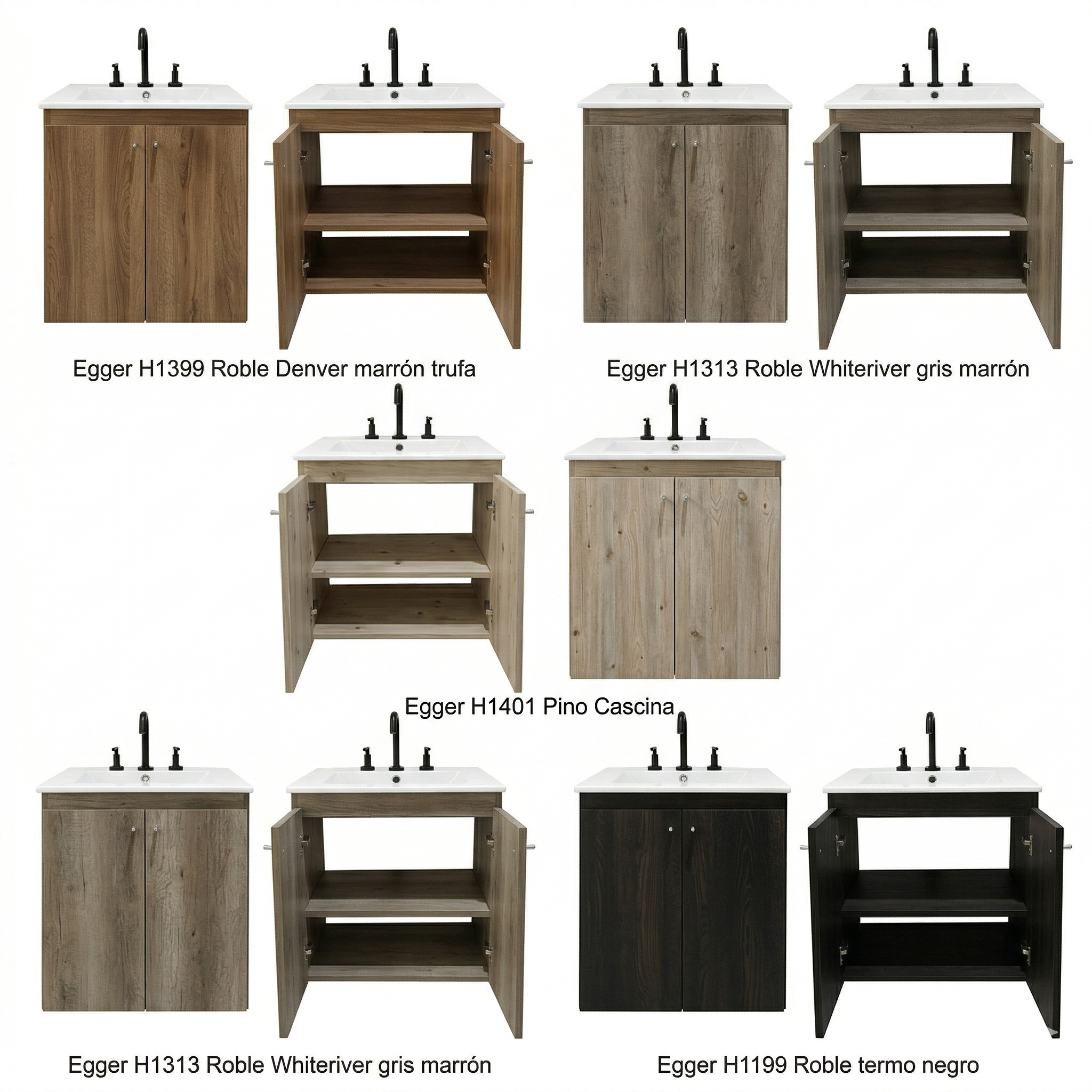 Vanitory Colgante con bacha de loza - Imagen 4